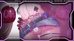 Sis-261 Chastity Cage Submissive Ladyboy