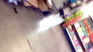 Hidden Candid of Milf's Phat Ass