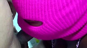 Latina pornstar takes big black cock for creampie