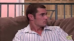 Brunette in Stockings Endures Anal and DP Before Swallowing Cum Loads