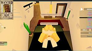 Having sex with a whore in the yacht room! Roblox condo RP collaboration with Catalina2991!