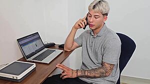 Beautiful Colombian Woman Meets Her Building Manager