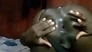 horny kenyan crossdresser strips fingers gaping asshole