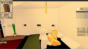 Having sex with a whore in the yacht room! Roblox condo RP collaboration with Catalina2991!