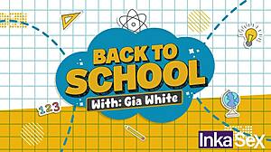 Milf teacher Gia White destroyed anally by students in class