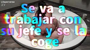 preview of her getting fucked by her boss in the jacuzzi