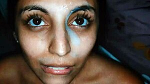 Oye, mi amiga latina se quedó y me engañó con un chorrito rápido.