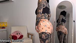 Sexy Sleepwear Try On Haul Featuring Big Tits and Beautiful Blue Eyes