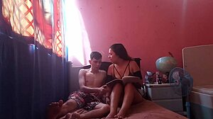 dude, my hermanastra asked for homework help and i ended up on her face!