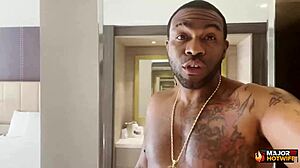 Blonde Cutie Rides Huge Cock In Interracial Positions