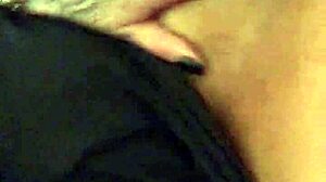 Pornstar angel lima masturbates with anal plug in public shop