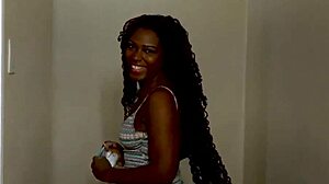 young brazilian amateur fucking hot neighbor in cowgirl with monster cock