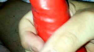 Husband in latex suit with sheath!