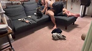 Emu Yumi's Intense Orgasm During Passionate Sex