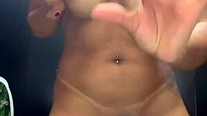 This crowded gym is full of people masturbating over that juicy pussy