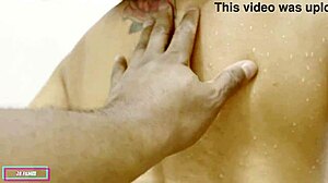 My slutty neighbor almost died trying to give her pussy