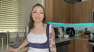 Tiny Maid Asks for a Raise in Roleplay