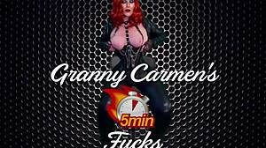 Non Resisto a Granny Peggy Sue Che Mi Bacia, Succhia le Mie Tette e Mi Masturba Finché Non Vengo!