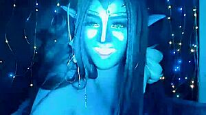 She lives for avatar dancing on webcam