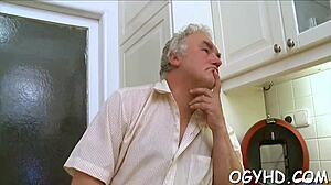 Youthful Beauty Blows Old Pecker!