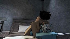 Having Rough Sex With Hot Demon In Cowgirl Position!