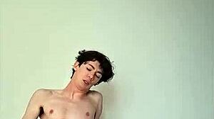 horny on a sunny day with big cock masturbation cum covered?