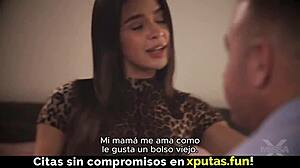 Brunette Stepdaughter Craves Intense Fucking