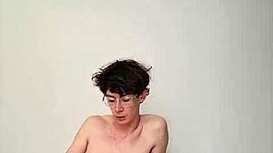 horny on a sunny day with big cock masturbation cum covered?