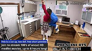 Solana Sucks Dick Fucked Doggy Style & Body Blasted With Huge Load Of Cum