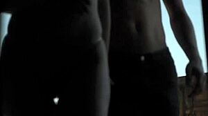 russian blondie carolina savage gobbles cock after wet anal