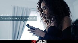 cheating ebony wife fucks a stranger during quarantine 😏