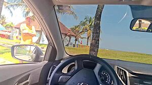 Woman Masturbates Publicly For Stranger