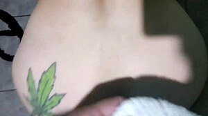 Young Latina Couple's Intense Close-Up Ass Play with Friends