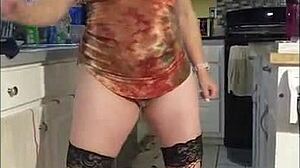 Man, check out hotwife steffi’s sexy pussy dance in this wild pmv promo clip. Pure fire!