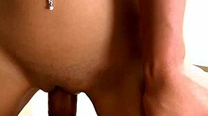 AJ Estrada's tight pussy gets facial.