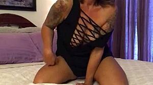 Seducing The Camera And Using My Glass Dildo I Make Myself Squirt