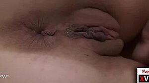 Playin’ Wth My Pussy Close-Up on Huge Dildo POV