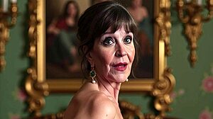 Bedstemor hjerter dame dildo knepper som royal luder.