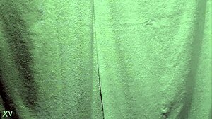 Hidden cam under sink captures toilet voyeur with panties