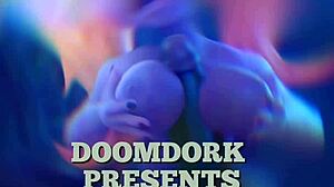 Doomdork compilation ymv six featuring big tits and asses