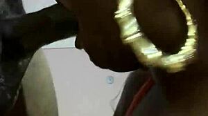 Le di una mamada babosa a esa bbw ebony joven