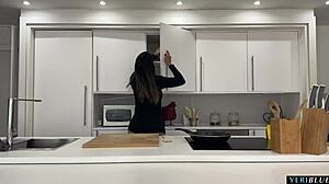 Big Ass Latina Milf Colombiana Fucked Hard by Boyfriend's Friend at Home