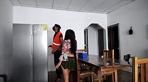 hot latina woman spreads legs to show ass to strangers