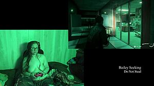 Naked fat brunette bbw with big tits plays game at lake house part 3