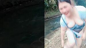 Andrea and migz embark on an exciting outdoor adventure with beautiful curves!