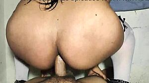 Cheating wife sneaks neighbor’s cock for intense anal creampie