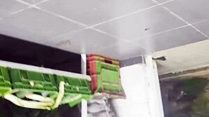 I spied on her upskirt in the store