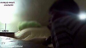 mi cornudo y yo disfrutando de la rica verga de mi novio