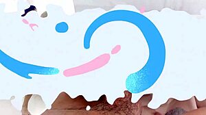 Hide and go seek the tiny 18+ pussy in bath