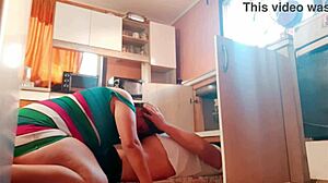 Plumber's Cum Fills Cheating BBW's Pussy